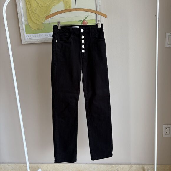 FRAME "Le Super High" Straight Jeans - Picture 4 of 10